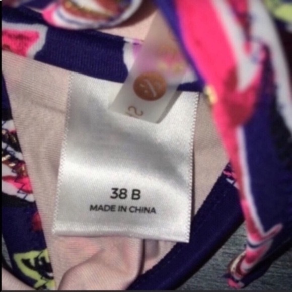 Shade & Shore Floral Push Up Bikini Top - Picture 5 of 5